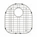 KRAUS Stainless Steel Bottom Grid with Protective Anti-Scratch Bumpers for KBU23 Kitchen Sink Left Bowl-Kitchen Accessories-DirectSinks