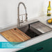 KRAUS Stainless Steel Colander for Workstation Kitchen Sink-Kitchen Accessories-KRAUS