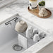 KRAUS Stainless Steel Kitchen Sink Caddy with Towel Bar for Undermount and Workstation Sinks-Kitchen Accessories-DirectSinks
