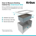 KRAUS Standart PRO 28" 16 Gauge Undermount Single Bowl Stainless Steel Kitchen Sink-Kitchen Sinks-DirectSinks