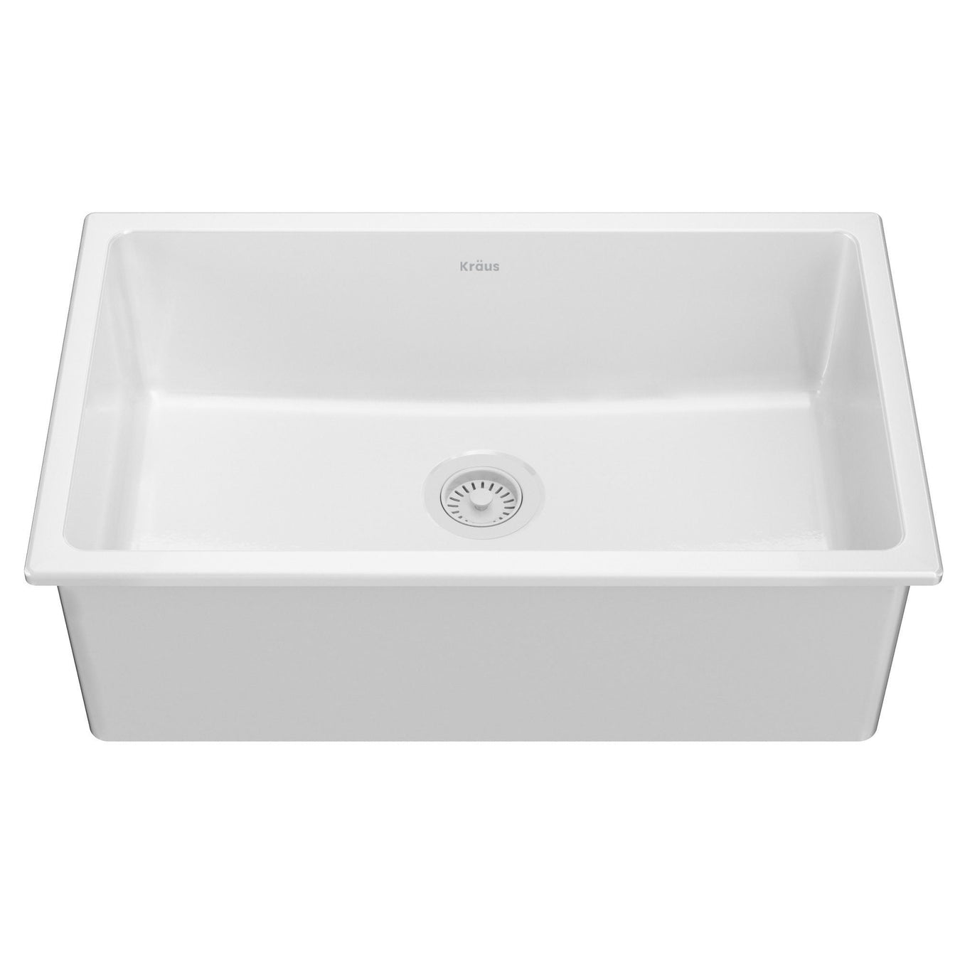 Undermount Single Bowl Fireclay Kitchen Sinks