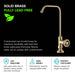 KRAUS Urbix Drinking Water Dispenser Kitchen Faucet in Brushed Gold FF-101BG | DirectSinks