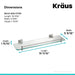 KRAUS Ventus™ Bathroom Shelf-Bathroom Accessories-KRAUS