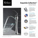 KRAUS Ventus Single Lever Vessel Bathroom Faucet in Brushed Nickel KEF-15000BN | DirectSinks
