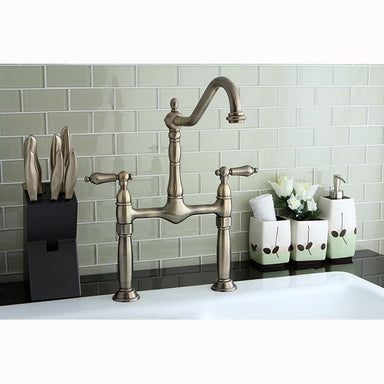 Kingston Brass Victorian Two Handle Vessel Sink Faucet-Bathroom Faucets-Free Shipping-Directsinks.