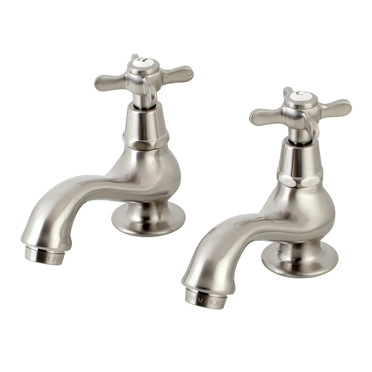 Kingston Brass Essex Basin Tap Faucet with Cross Handle-Bathroom Faucets-Free Shipping-Directsinks.