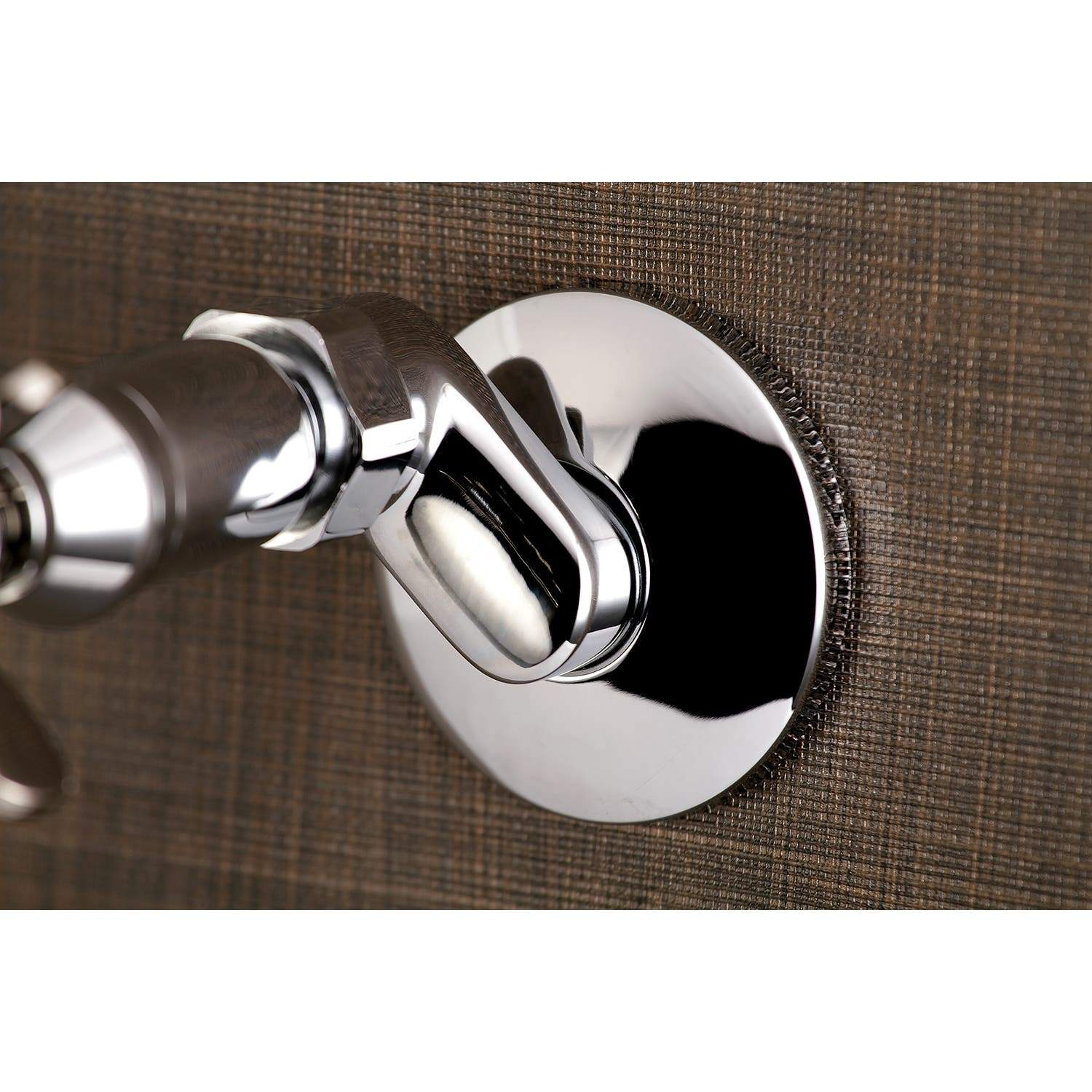 Kingston Brass KS115X-P Essex Two Handle Wall Mount Bathroom Faucet
