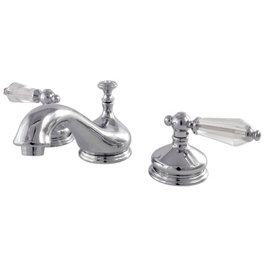 Kingston Brass Wilshire Classic Widespread Lavatory Faucet with Brass Pop-up-Bathroom Faucets-Free Shipping-Directsinks.