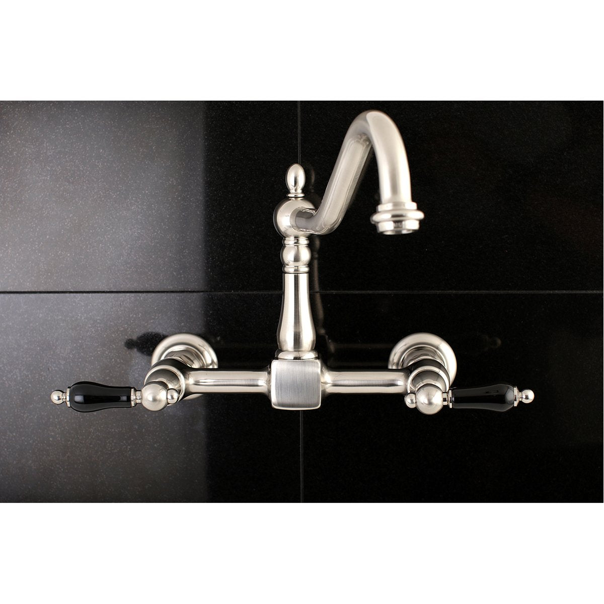 Kingston Brass Duchess 8-Inch Centerset Wall Mount Kitchen Faucet