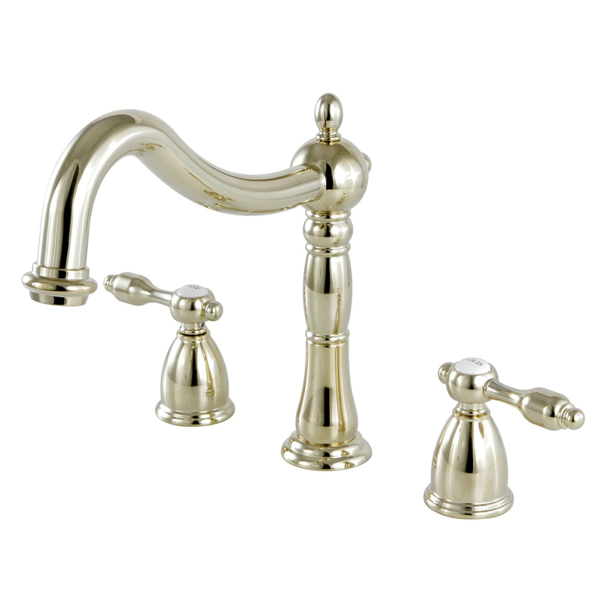 Kingston Brass Tudor Roman Tub Filler-Tub Faucets-Free Shipping-Directsinks.