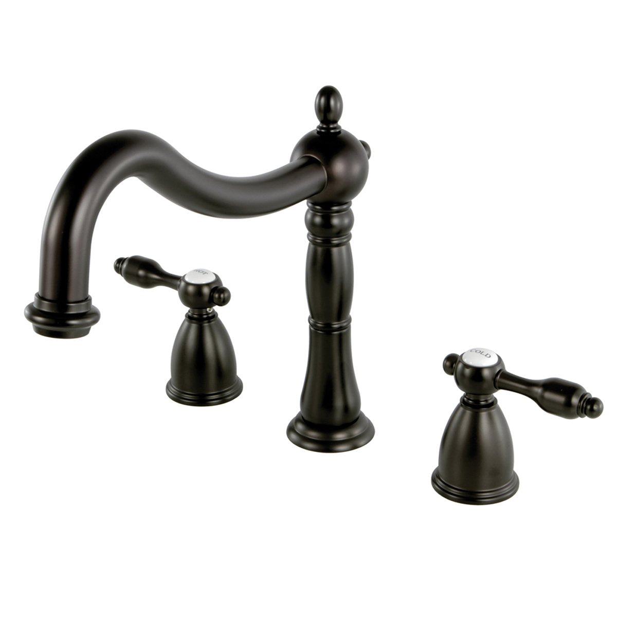 Kingston Brass Tudor Roman Tub Filler-Tub Faucets-Free Shipping-Directsinks.