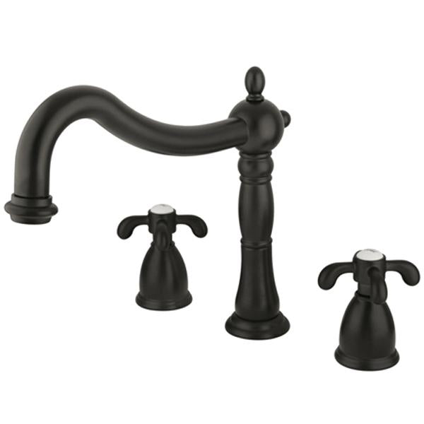 Kingston Brass French Country Two Handle Roman Tub Filler-Tub Faucets-Free Shipping-Directsinks.