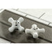 Kingston Brass Heritage 4" Centerset Deck Mount Bathroom Faucet with Pop-Up Drain-DirectSinks