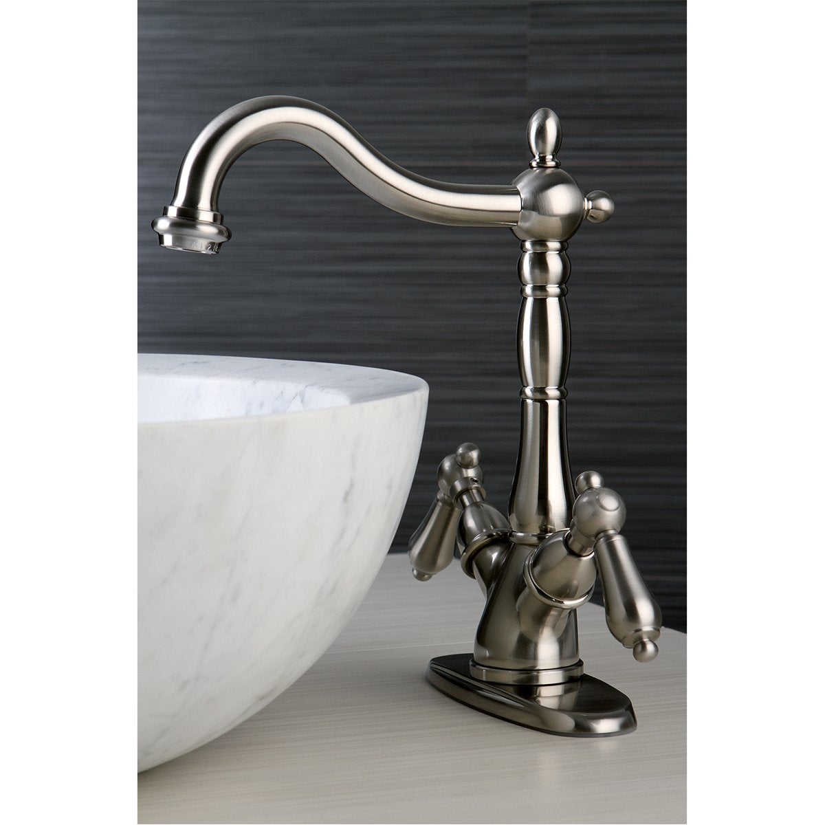 Kingston Brass Heritage 2-Handle Vessel Sink Faucet