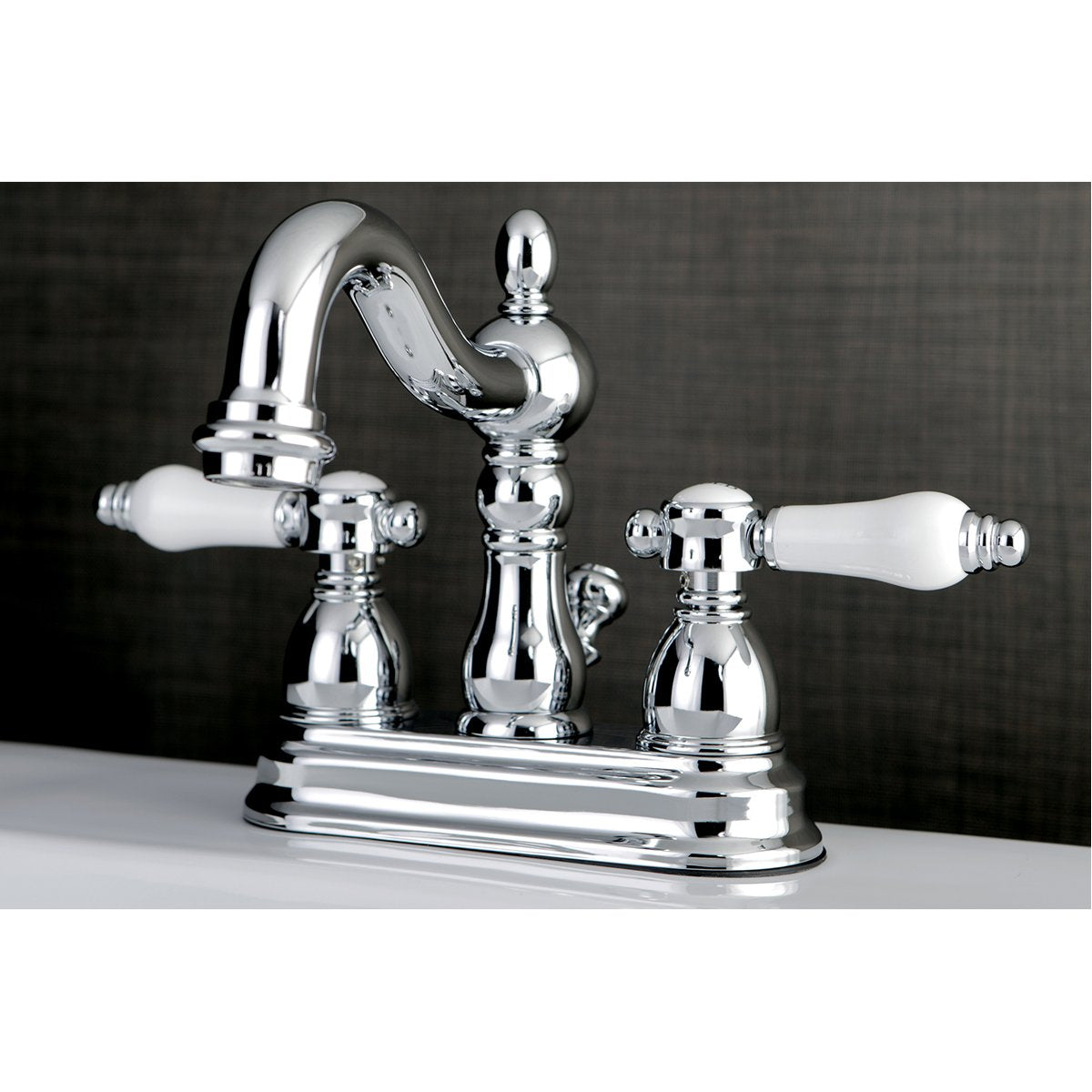 Kingston Brass Bel-Air Deck Mount 4" Centerset Bathroom Faucet