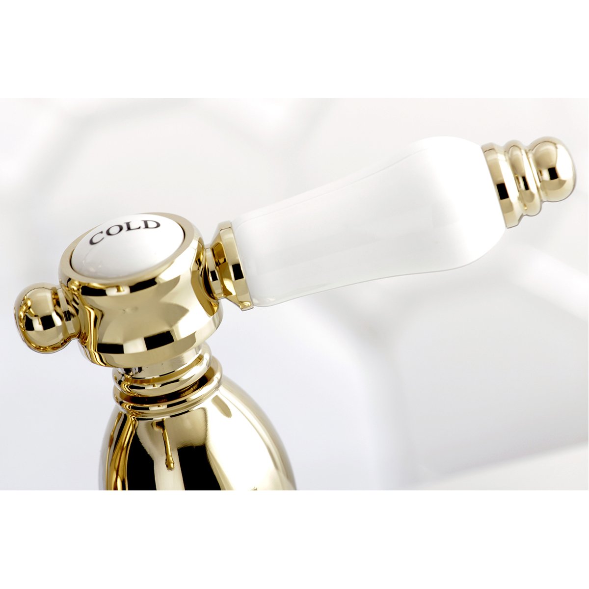 Kingston Brass Bel-Air Deck Mount 4" Centerset Bathroom Faucet