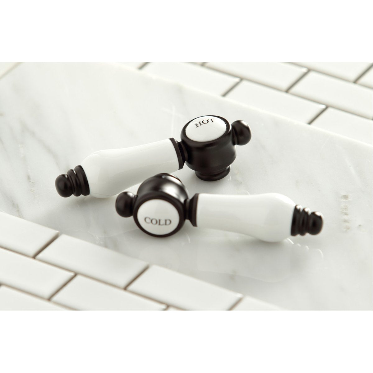 Kingston Brass Bel-Air Deck Mount 4" Centerset Bathroom Faucet