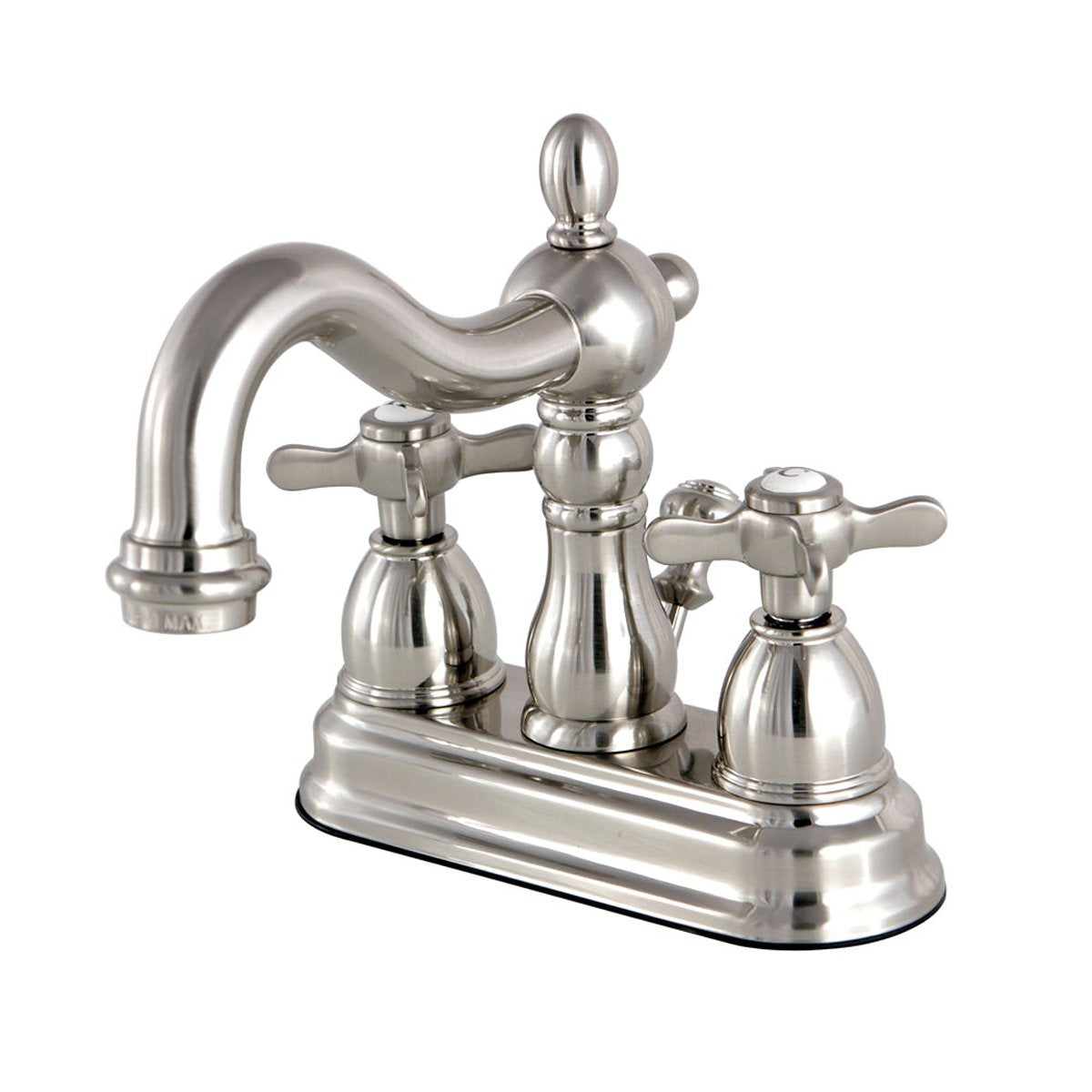 Kingston Brass Essex 4" Centerset Lavatory Faucet with Brass Pop-up-Bathroom Faucets-Free Shipping-Directsinks.