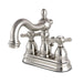 Kingston Brass Essex 4" Centerset Lavatory Faucet with Brass Pop-up-Bathroom Faucets-Free Shipping-Directsinks.