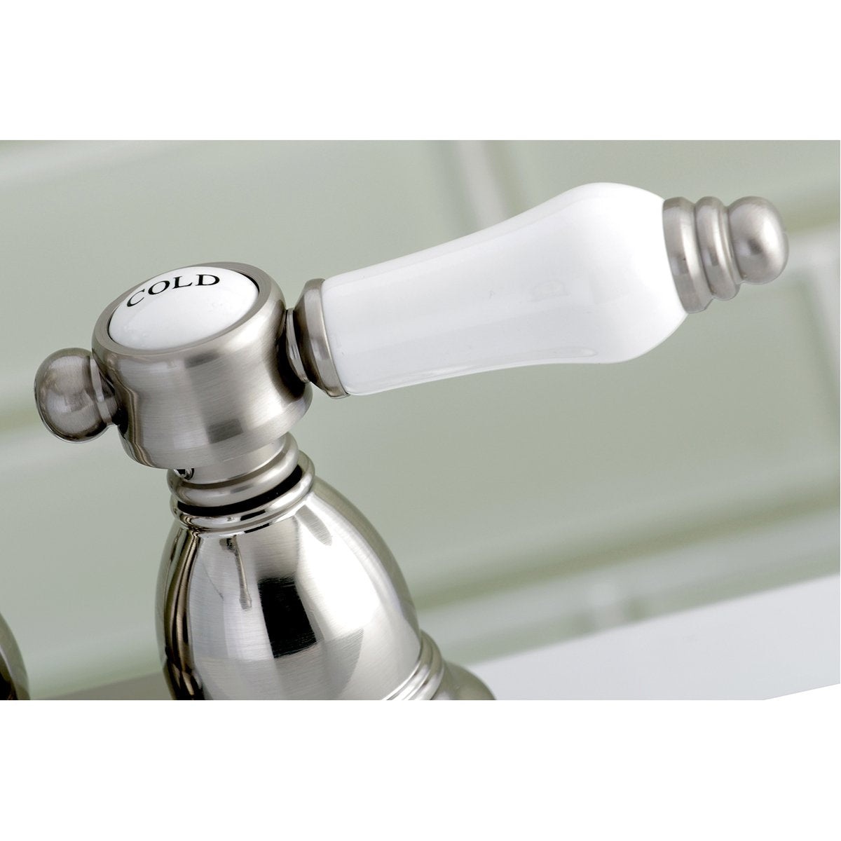 Kingston Brass Bel-Air Deck Mount 4" Centerset Bathroom Faucet