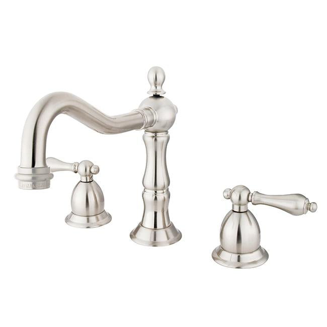 Kingston Brass Heritage 3-Hole 8" Widespread Bathroom Faucet