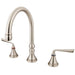 Kingston Brass Classic Silver Sage Two Handle Roman Tub Filler-Tub Faucets-Free Shipping-Directsinks.