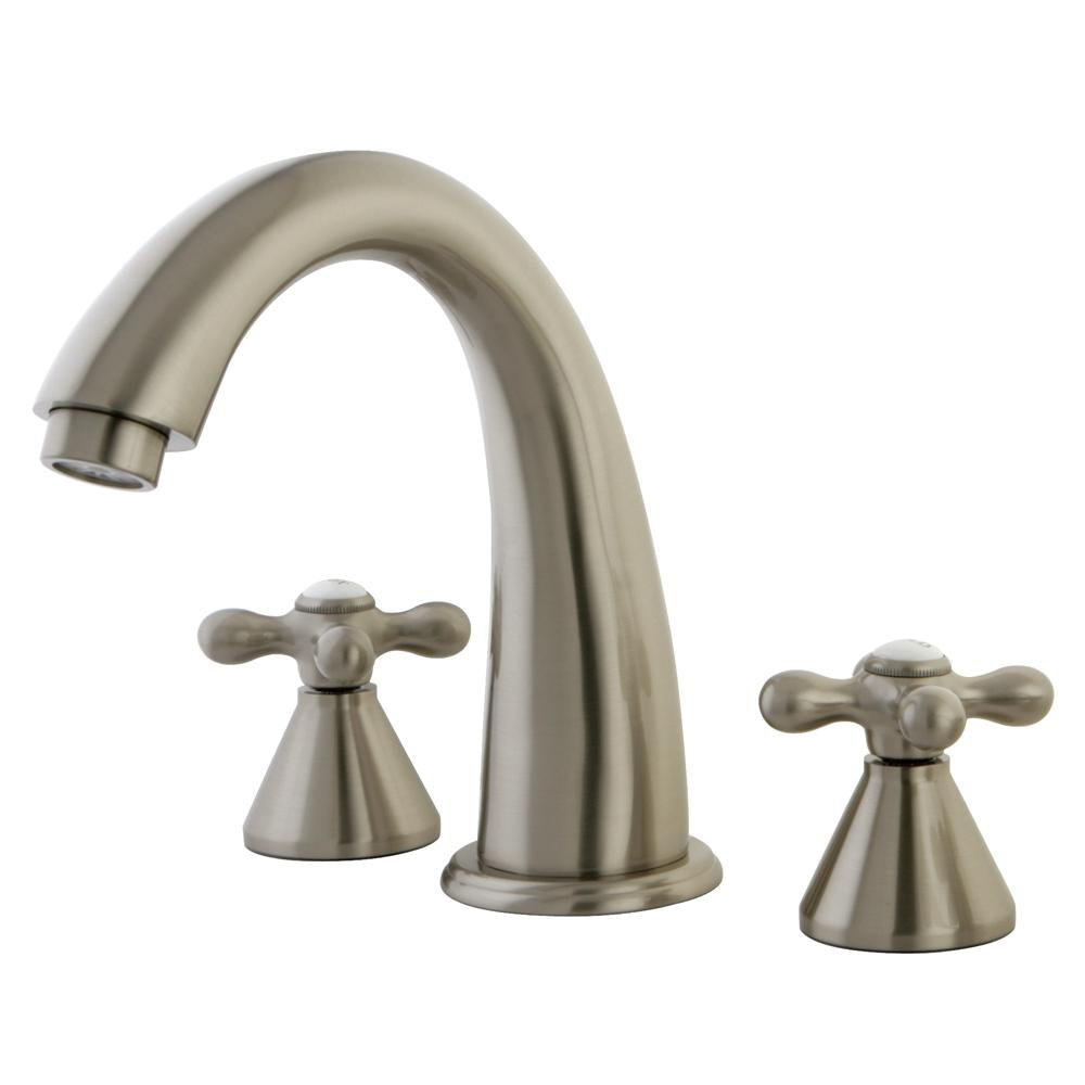 Kingston Brass Naples Two Handle Solid Brass Roman Tub Filler-Tub Faucets-Free Shipping-Directsinks.