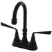 Kingston Brass KS2495ZL Silver Sage Widespread ADA Bar Faucet in Oil Rubbed Bronze-Bar Faucets-Free Shipping-Directsinks.