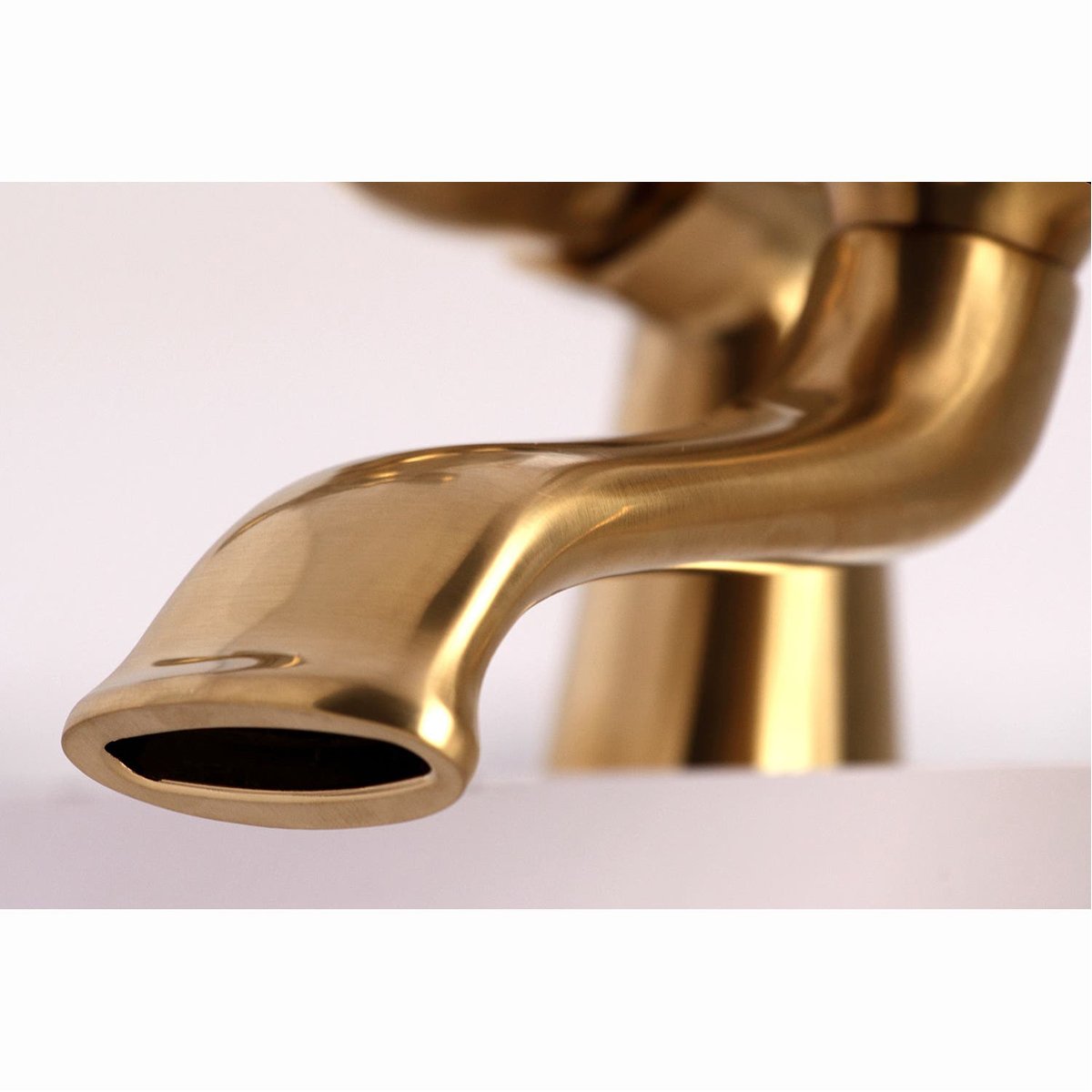 Kingston Brass Deck Mount Clawfoot Tub Faucet with Hand Shower