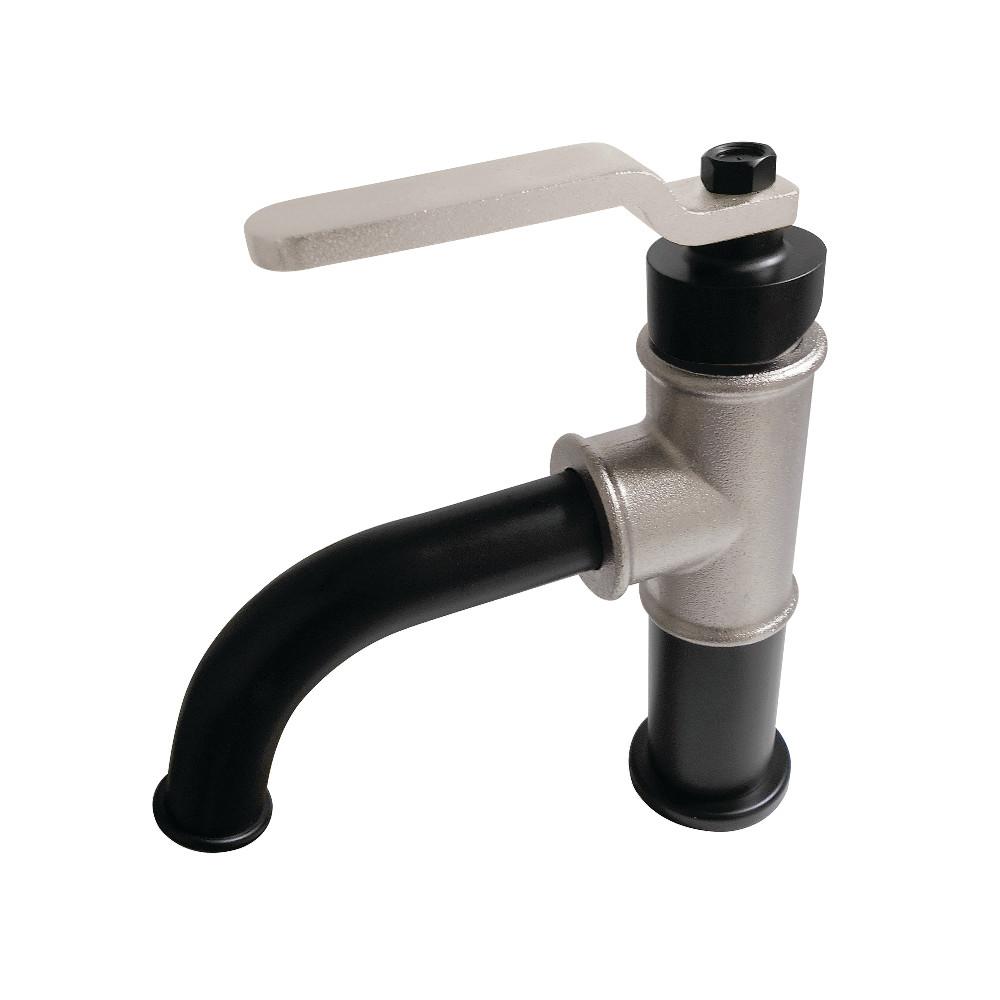 Kingston Brass KS282XKL-P Whitaker Single-Handle Bathroom Faucet with Push Pop-Up