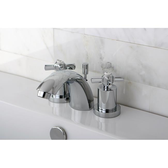 Kingston Brass Millennium Modern Mini Widespread Lavatory Faucet-Bathroom Faucets-Free Shipping-Directsinks.