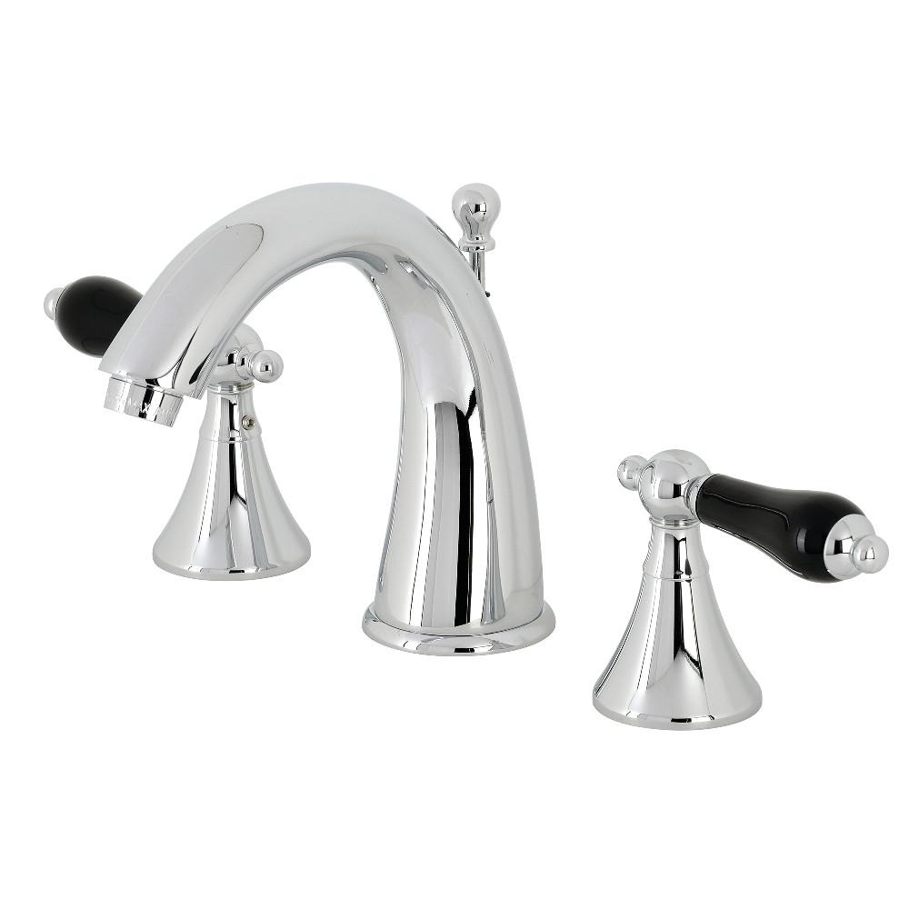 Kingston Brass KS297XPKL-P Duchess Widespread Bathroom Faucet with Brass Pop-Up