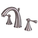 Kingston Brass English Country Two Handle 8" to 16" Widespread Lavatory Faucet with Brass Pop-up-Bathroom Faucets-Free Shipping-Directsinks.