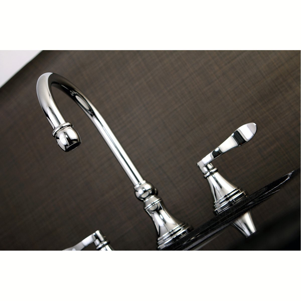 Kingston Brass NuFrench 8-Inch Widespread Bathroom Faucet