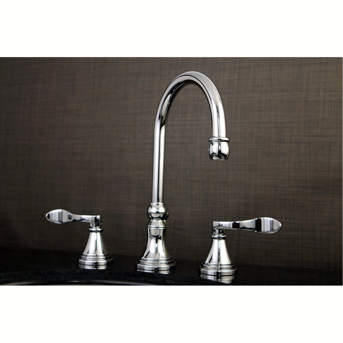 Kingston Brass NuFrench 8-Inch Widespread Bathroom Faucet