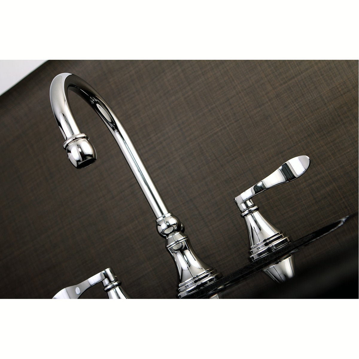 Kingston Brass NuFrench 8-Inch Widespread Bathroom Faucet