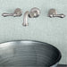 Kingston Brass Vintage 2-Handle Wall Mount Bathroom Faucet-DirectSinks