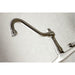 Kingston Brass Vintage 2-Hole Wall Mount Bathroom Faucet-DirectSinks