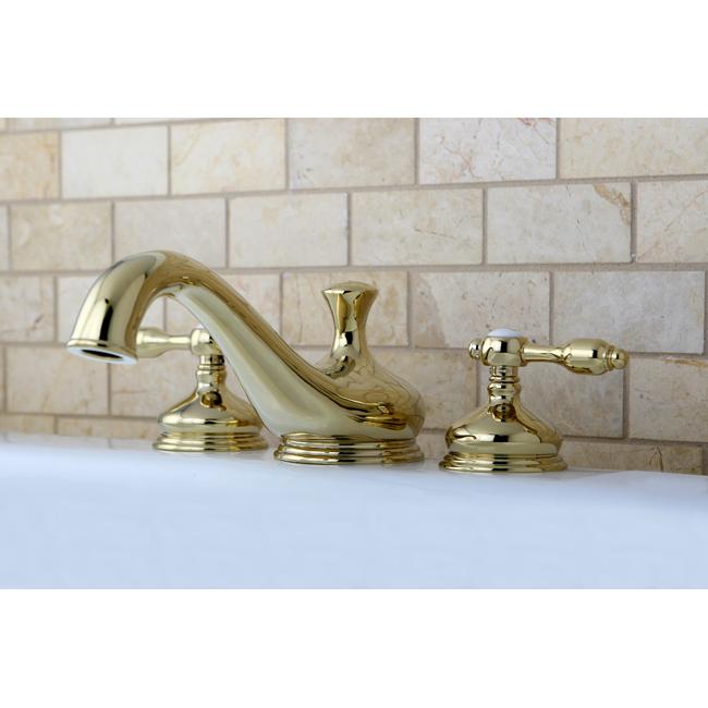 Kingston Brass Classic Tudor Roman Tub Filler-Tub Faucets-Free Shipping-Directsinks.