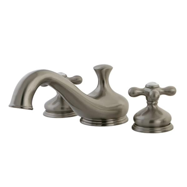 Kingston Brass Heritage Classic Three Hole Two Handle Roman Tub Filler-Tub Faucets-Free Shipping-Directsinks.