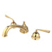 Kingston Brass Vintage Two Handle 8" to 36" Widespread Roman Tub Filler-Tub Faucets-Free Shipping-Directsinks.