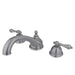 Kingston Brass Vintage Two Handle Roman Tub Filler in Satin Nickel-Tub Faucets-Free Shipping-Directsinks.