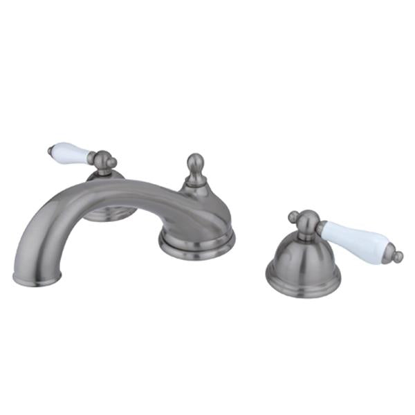 Kingston Brass Vintage Two Handle Solid Brass Roman Tub Filler-Tub Faucets-Free Shipping-Directsinks.