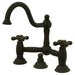 Kingston Brass Two Handle 8" Widespread Lavatory Faucet with Brass Pop-up-Bathroom Faucets-Free Shipping-Directsinks.