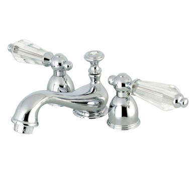 Kingston Brass Wilshire Aqua Eden Mini-Widespread Bathroom Faucet-DirectSinks
