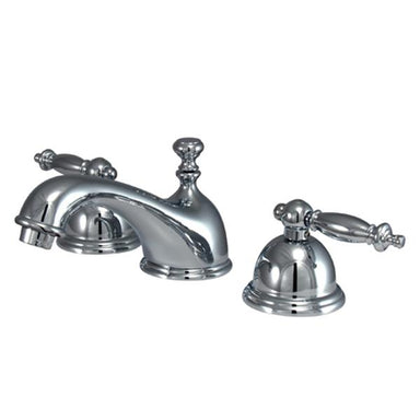 Kingston Brass Templeton Two Handle 8" to 16" Widespread Lavatory Faucet with Brass Pop-up-Bathroom Faucets-Free Shipping-Directsinks.