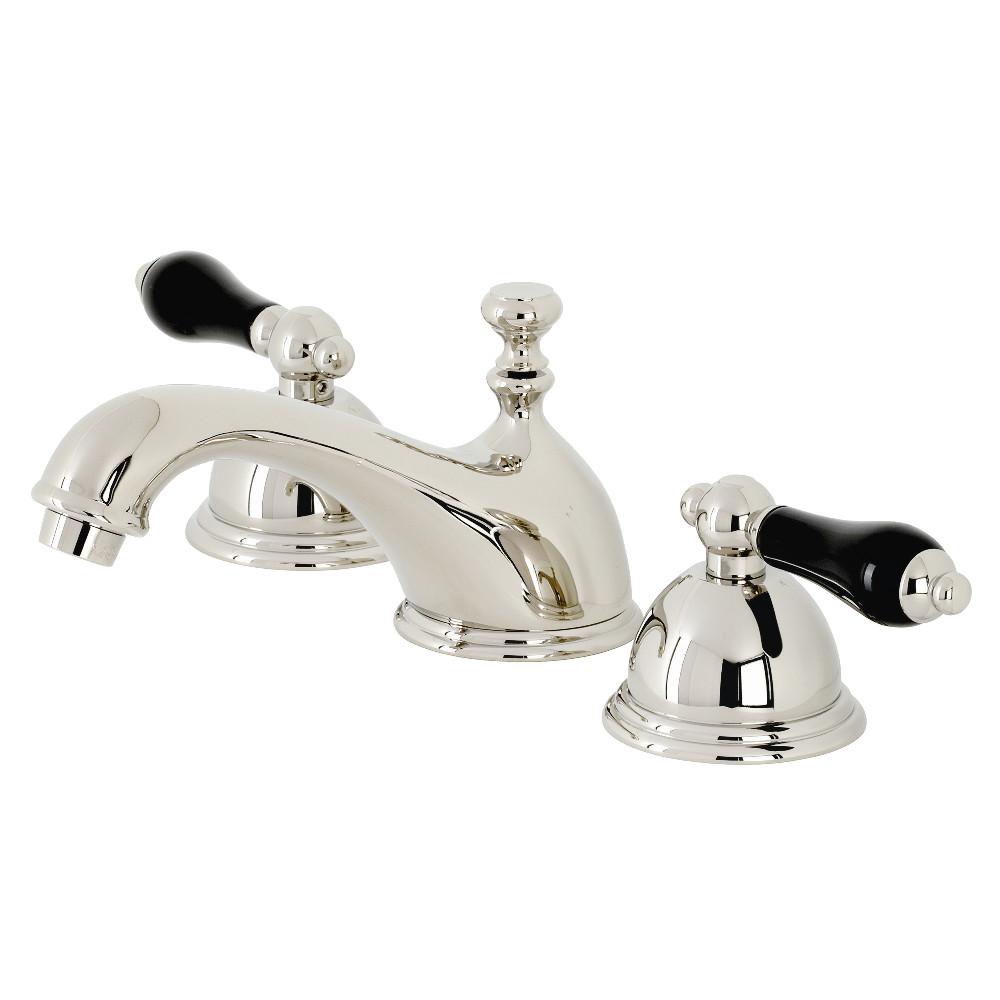 Kingston Brass KS396XPKL-P Duchess Widespread Bathroom Faucet with Brass Pop-Up