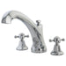 Kingston Brass Metropolitan Roman Tub Filler with Cross Handles-Tub Faucets-Free Shipping-Directsinks.