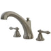 Kingston Brass Metropolitan Lever Handle Roman Tub Filler-Tub Faucets-Free Shipping-Directsinks.