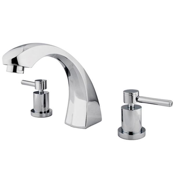 Kingston Brass Concord Two Handle Roman Tub Filler-Tub Faucets-Free Shipping-Directsinks.